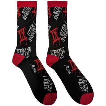 Merch Ice Nine Kills: Členkové ponožky Logo Ice Nine Killss