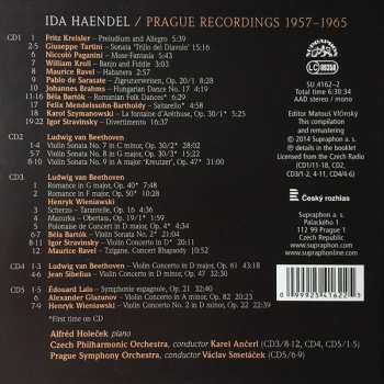 5CD/Box Set Ida Haendel: Prague Recordings 1957-1965