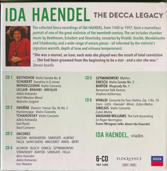 6CD/Box Set Ida Haendel: The Decca Legacy