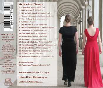 CD Cathrine Penderup: The Complete Works Of Ida Henriette D'Fonseca