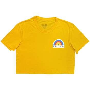 Merch Idles: Dámske Crop Top Rainbow
