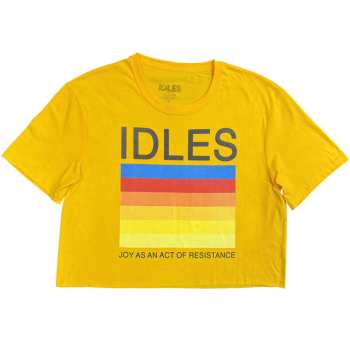 Merch Idles: Dámske Crop Top Resistance