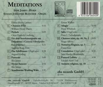 CD Stefan Johannes Bleicher: Meditations (Horn & Orgel)