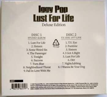 2CD Iggy Pop: Lust For Life DLX