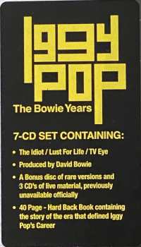 7CD/Box Set Iggy Pop: The Bowie Years DLX | LTD