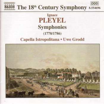 CD Ignaz Pleyel: Symphonies (1778/1786)