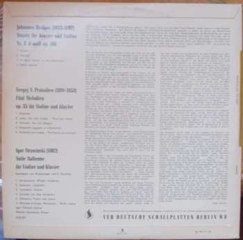 LP Igor Oistrach: Violine