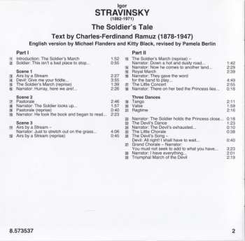 CD Igor Stravinsky: The Soldier's Tale (Complete)