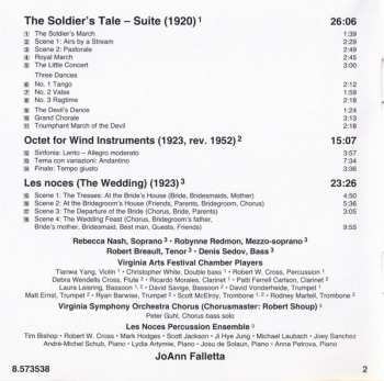 CD Igor Stravinsky: The Soldier's Tale – Suite / Octet ∙ Les Noces