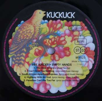 LP Ihre Kinder: Empty Hands