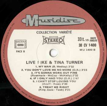 4LP/Box Set Ike & Tina Turner: Fabulous