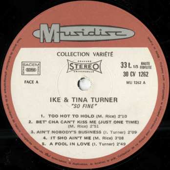 4LP/Box Set Ike & Tina Turner: Fabulous