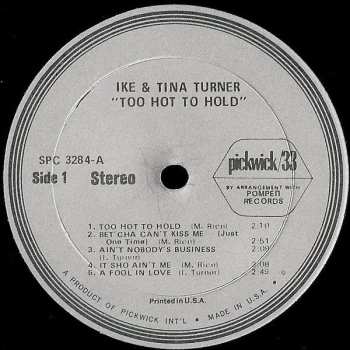 LP Ike & Tina Turner: Too Hot To Hold