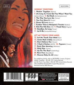 CD Ike & Tina Turner: Workin' Together / Let Me Touch Your Mind