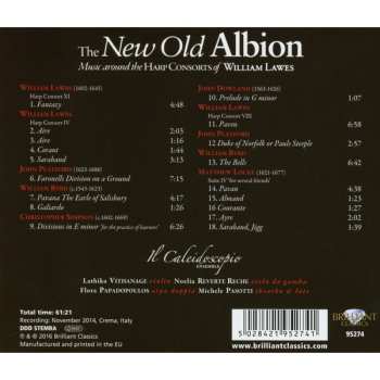 CD Il Caleidoscopio: New Old Albion - Music Around The Harp Consort Of William Lawes