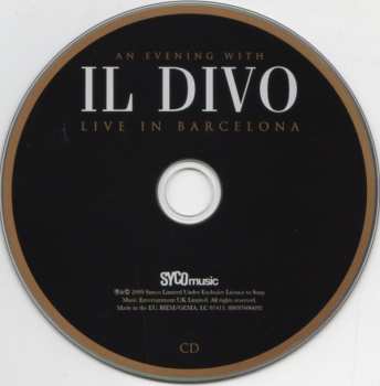 CD/DVD Il Divo: Live In Barcelona