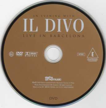 CD/DVD Il Divo: Live In Barcelona