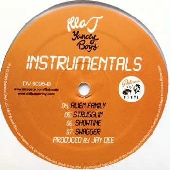 2LP Illa J: Yancey Boys (Instrumentals) CLR