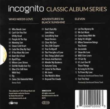 3CD/Box Set Incognito: Classic Album Series (With Bonus Tracks)