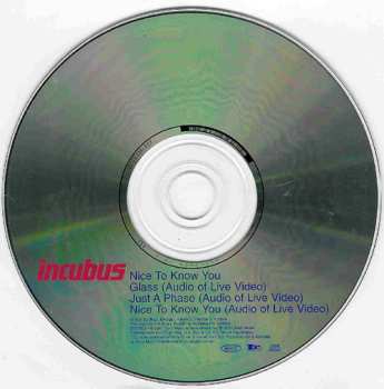 CD Incubus: Nice To Know You