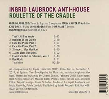 CD Ingrid Laubrock Anti-House: Roulette Of The Cradle