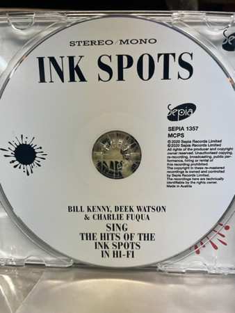 CD The Ink Spots: Bill Kenny, Deek Watson & Charlie Fuqua Sing The Hits Of The Ink Spots In Hi-Fi