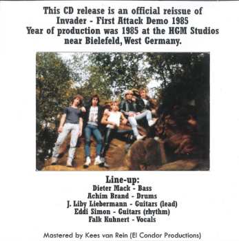 CD Invader: First Attack (Demo 1985)