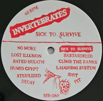 LP Invertebrates: Sick To Survive