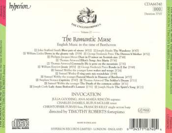 CD Invocation: The Romantic Muse: English Music In The Time Of Beethoven