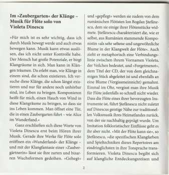 CD Violeta Dinescu: Forgetmenot