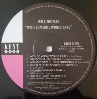 LP Irma Thomas: Wish Someone Would Care