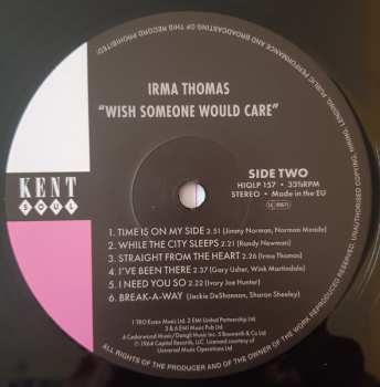 LP Irma Thomas: Wish Someone Would Care