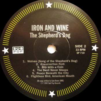 LP Iron And Wine: The Shepherd's Dog
