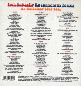 7CD/Box Set Iron Butterfly: Unconscious Power: An Anthology 1967-1971
