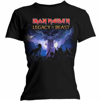 Merch Iron Maiden: Dámské Tričko Legacy Army  S