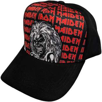 Merch Iron Maiden: Šiltovka Eddie Logo Iron Maiden Repeat