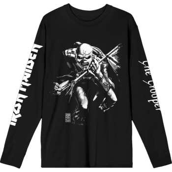 Merch Iron Maiden: Long Sleeve Tričko 50 Trooper Isolated