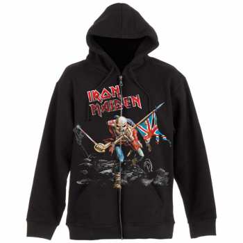 Merch Iron Maiden: Mikina so zipsom Scuffed Trooper 