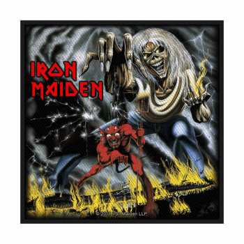 Merch Iron Maiden: Nášivka Number Of The Beast 