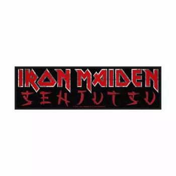 Nášivka Senjutsu Logo Iron Maiden (superstrip Patch - Packaged)