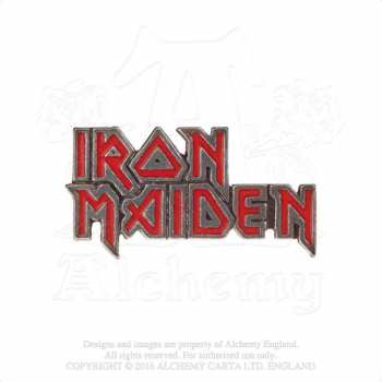 Merch Iron Maiden: Odznak Enamelled Logo Iron Maiden