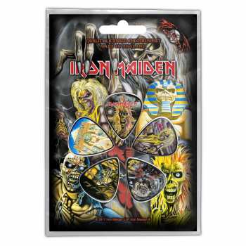 Merch Iron Maiden: Súprava trsátok Early Albums