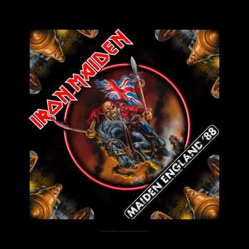 Merch Iron Maiden: Šatka Maiden England