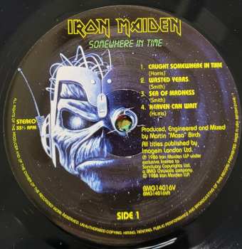LP Iron Maiden: Somewhere In Time