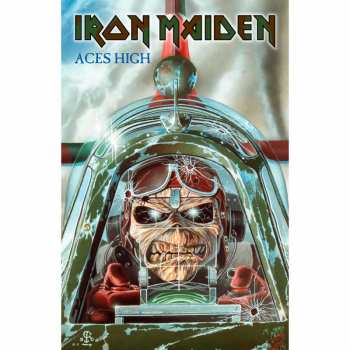 Merch Iron Maiden: Textilný plagát Aces High