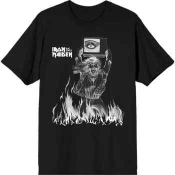 Tričko Est. 1975 Holy Smoke Flames Crop