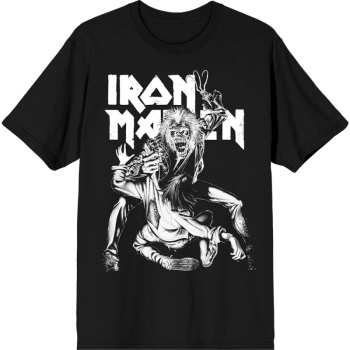Merch Iron Maiden: Tričko No Prayer Claw Crop