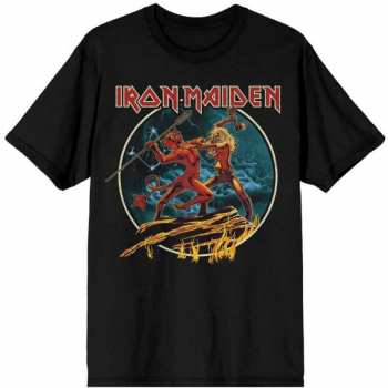 Merch Iron Maiden: Tričko Number Of The Beast Run To The Hills Circular  S
