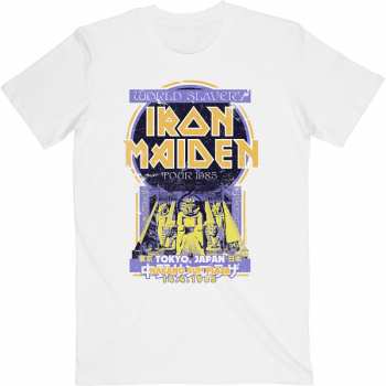 Merch Iron Maiden: Tričko Powerslave Japan Flyer 