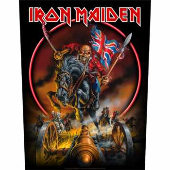 Merch Iron Maiden: Nášivka na chrbát England